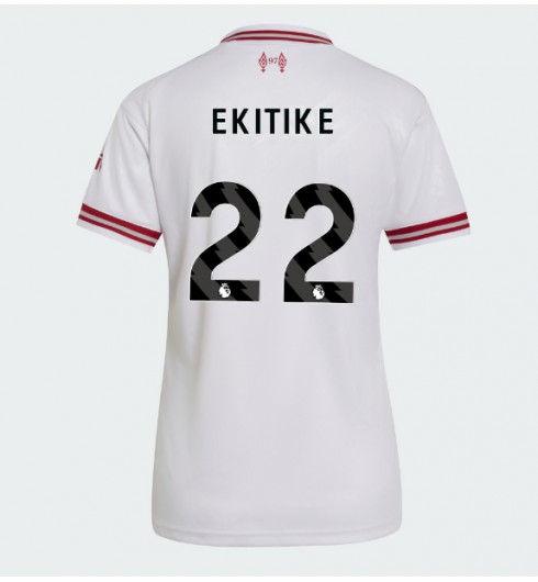 Liverpool Hugo Ekitike #22 Bortedrakt Dame 2026-27 Korte ermer Liverpool Hugo Ekitike #22 Bortedrakt Dame 2026-27 Korte ermer